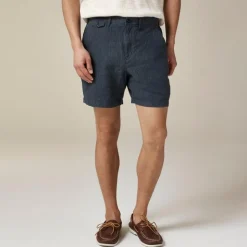 7" linen short