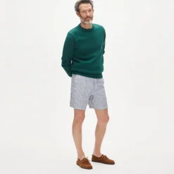 7" linen short