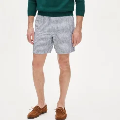 7" linen short