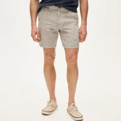 7" linen short