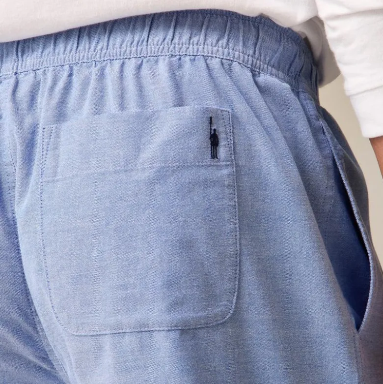 7'' lounge short in Broken-in oxford cloth