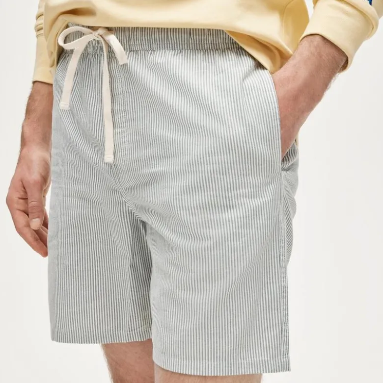 7'' lounge short in Broken-in oxford cloth
