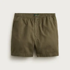 5.5'' Pier short in cotton-linen blend