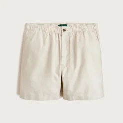 5.5'' Pier short in cotton-linen blend