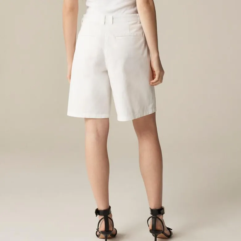 9" pleated heritage chino short