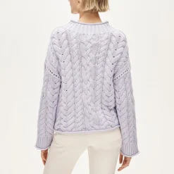 2025 Rollneck™ cable-knit sweater
