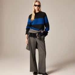 1988 Rollneck™ sweater in cotton hoop stripe