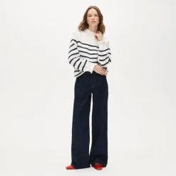 2025 Rollneck™ sweater in stripe