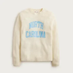 '47 X J.Crew brushed wool North Carolina sweater