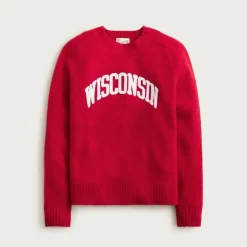'47 X J.Crew brushed wool Wisconsin sweater