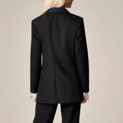 Alex Eagle X J.Crew tuxedo blazer in wool blend
