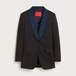 Alex Eagle X J.Crew tuxedo blazer in wool blend