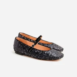 Anya Mary Jane flats in sequin
