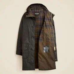 Barbour® Solway wax trench coat