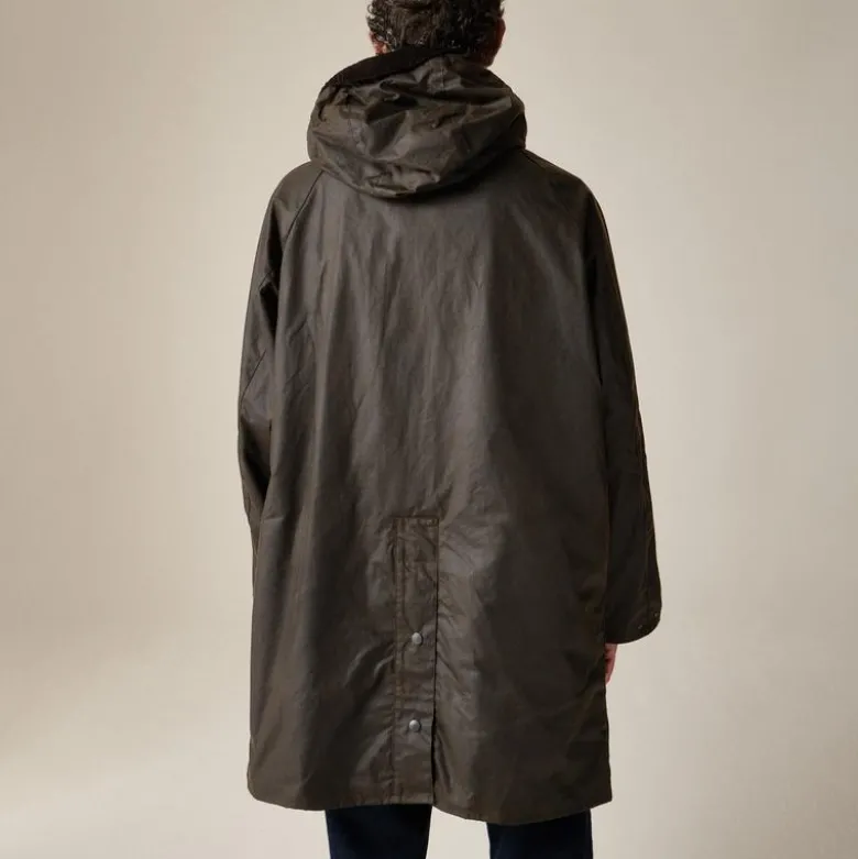 Barbour® Solway wax trench coat