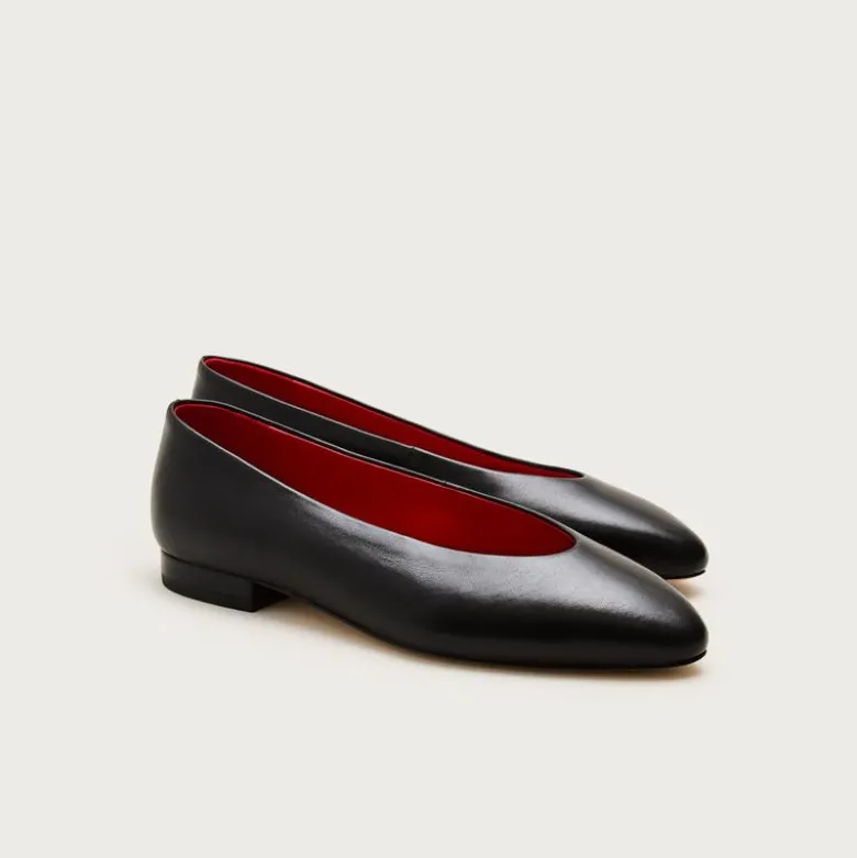 Bea ballet flats in leather