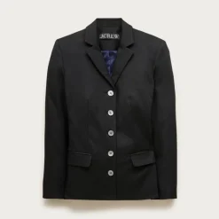 Belted blazer in Gramercy linen blend