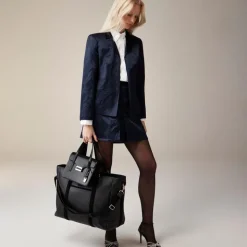 Berkeley overnight tote in leather