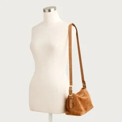 Berkeley small shoulder bag in suede