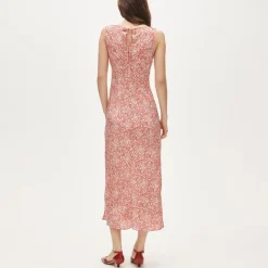Bias-cut slip dress in Liberty® Lizzy floral fabric