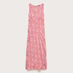 Bias-cut slip dress in Liberty® Lizzy floral fabric