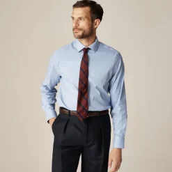 Bowery performance stretch dress shirt with spread collar