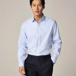 Bowery performance stretch dress shirt with spread collar