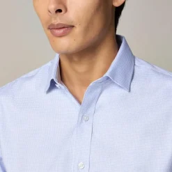 Bowery performance stretch dress shirt with spread collar