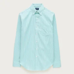 Bowery performance stretch oxford shirt with button-down collar