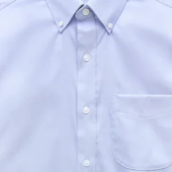 Bowery performance stretch oxford shirt with button-down collar