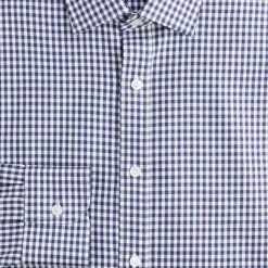 Bowery performance stretch dress shirt with spread collar