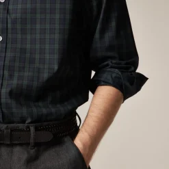 Bowery wrinkle-free dress shirt with point collar