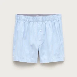 Boxer short in Broken-in organic cotton oxford