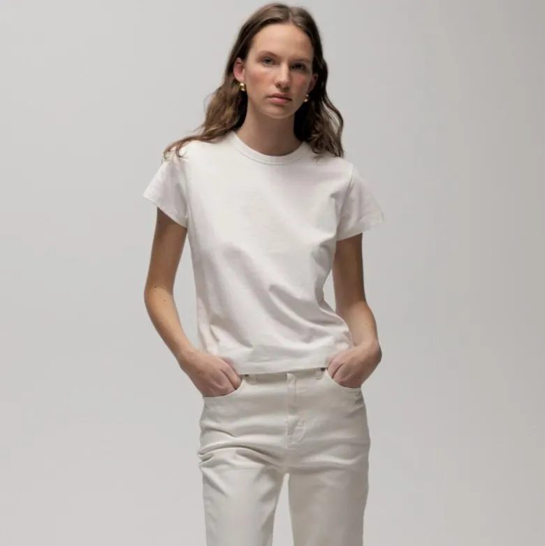 Boyfriend jersey classic-fit T-shirt
