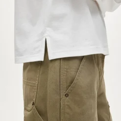 Boyfriend jersey relaxed long-sleeve T-shirt