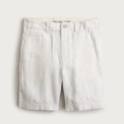 Boys' coin-pocket short in linen blend