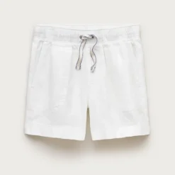 Boys' linen-blend dock short