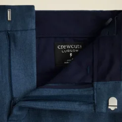 Boys' Ludlow unstructured suit pant in linen