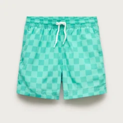 Boys' printed swim trunk