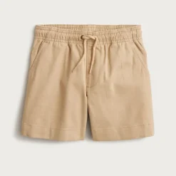 Boys' pull-on short in stretch chino