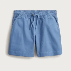 Boys' pull-on short in stretch chino