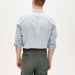 Broken-in organic cotton oxford shirt