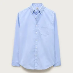 Broken-in organic cotton oxford shirt