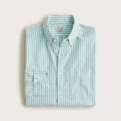 Broken-in organic cotton oxford shirt