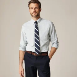 Broken-in organic cotton oxford shirt