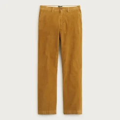 Broken-in Straight pant in stretch corduroy