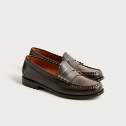 Camden leather loafers with rubber soles