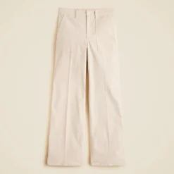 Camp-pocket wide-leg pant in stretch corduroy