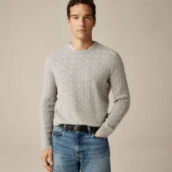 Cashmere cable-knit sweater