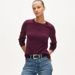 Cashmere classic-fit crewneck sweater